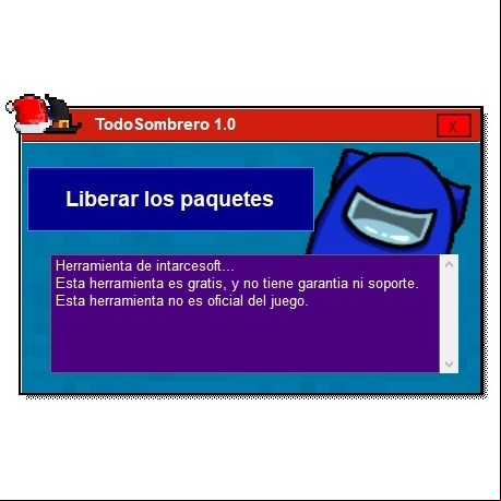 TodoSombrero - Libera los paquetes ocultos de Among US PC